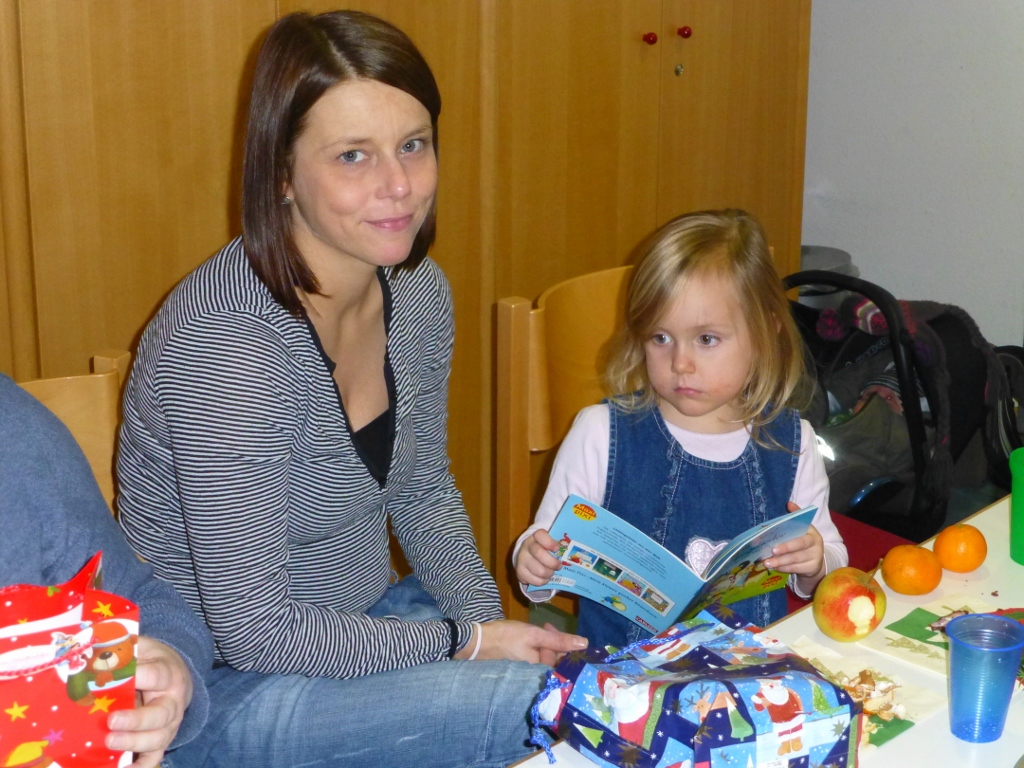 21.12.2012: Weihnachtsfeier bei den Kindern